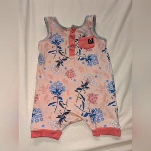 RAGS Floral Pink Kids One Piece